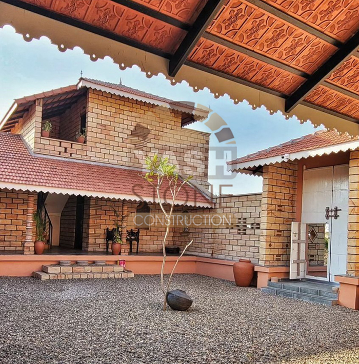 Natural Stone Bunglows Construction