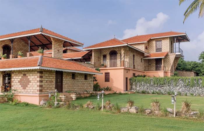 Natural Stone Bunglows Construction